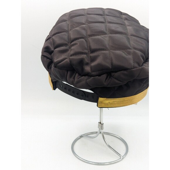 HOORAY HENRI Los Angeles  Black and Gold Anchor Beaded Fabulous Captain Hat main image 8